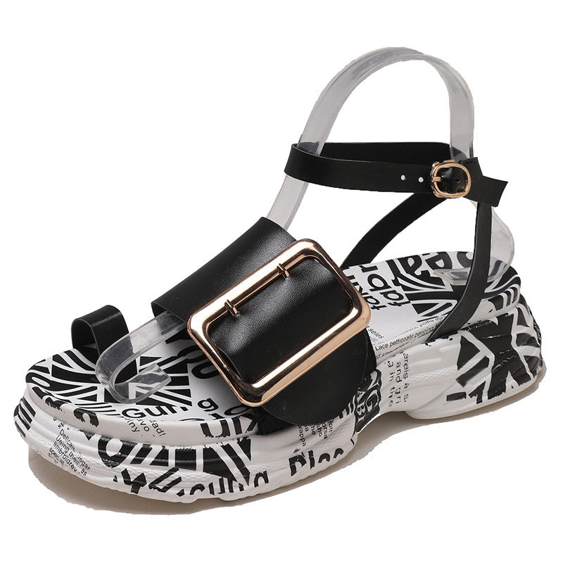 Buckle casual buckle women sandals