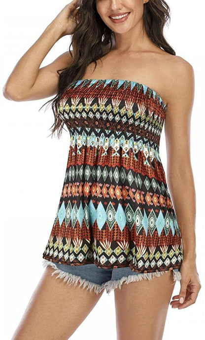 Sexy Fashion Off-the-shoulder Short Tube Top