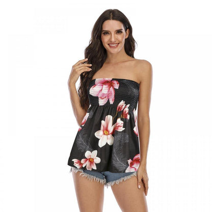 Sexy Fashion Off-the-shoulder Short Tube Top